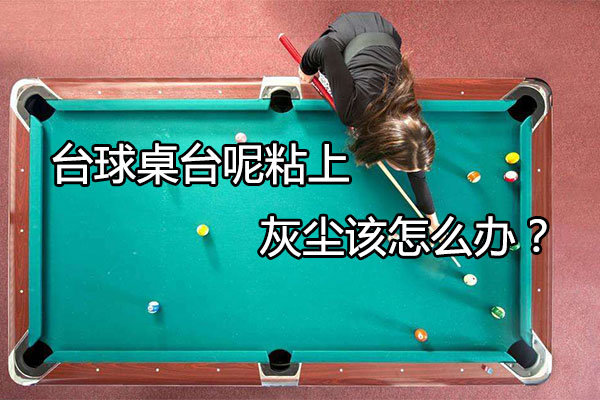 台球桌台呢粘上灰尘该怎么办？图1