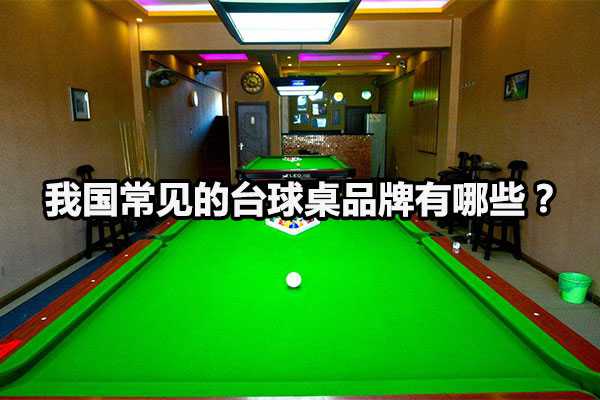 我国常见的台球桌品牌有哪些？图1