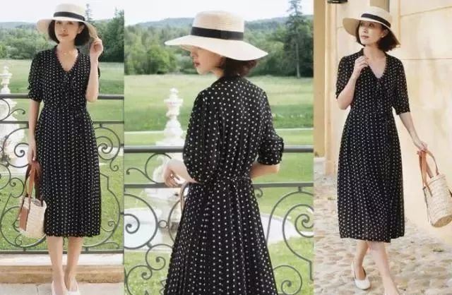 今夏最火&ldquo;复古裙&rdquo;:高级优雅有气质、很有女人味!图1