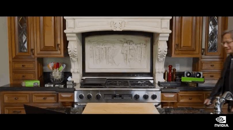 竟然在发布会直播时公然造假?黄教主的弥天大谎&mdash;&mdash;&ldquo;元宇图1