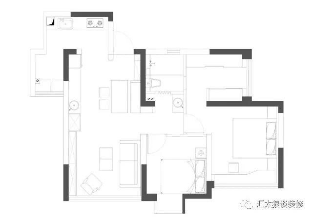 这么温馨自然的家,竟是一个单身男生的,我想他的内心一定图1