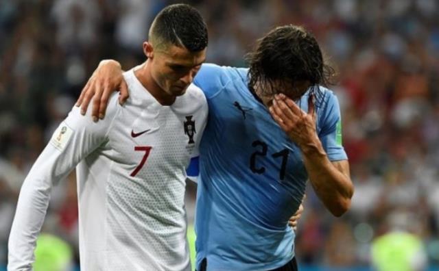 葡萄牙vs乌拉圭历史交锋，两支球队相遇三次(俄罗斯世界杯图1