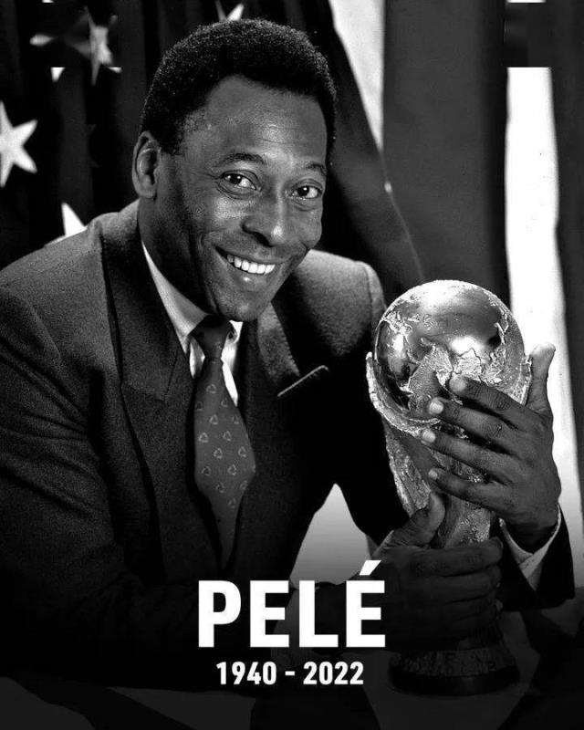 一代传奇落幕！&ldquo;球王&rdquo;贝利去世，享年82岁(球王贝利死没图1