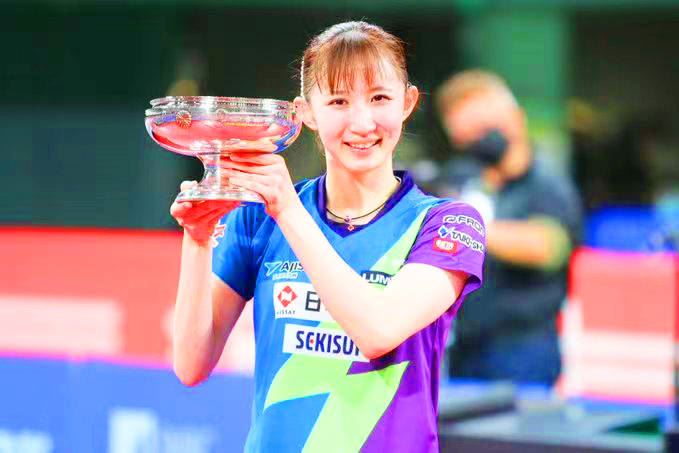 早田希娜再夺冠！没有了伊藤美诚，早田在国内赛场简直如图1