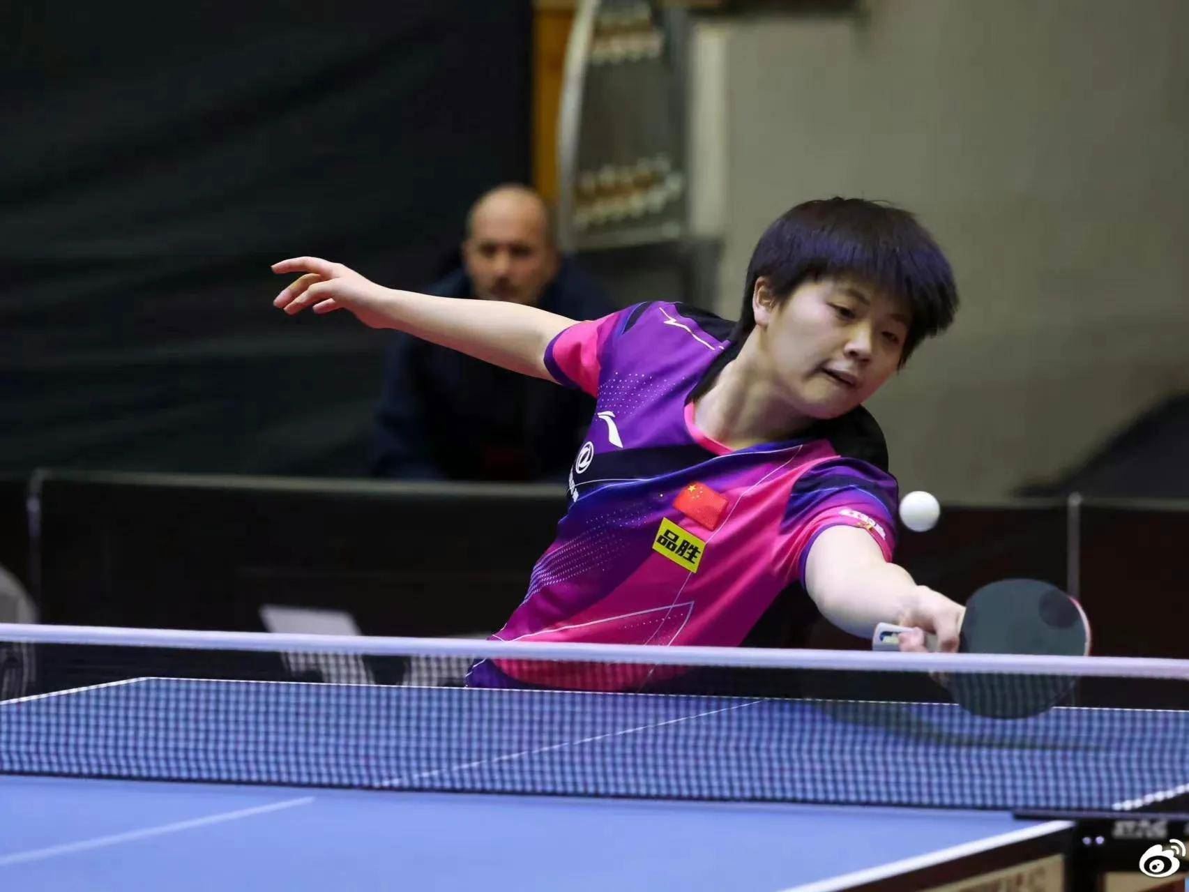 WTT日战报，国乒3男2女来回，2005年小将3：1击败欧洲名将图1