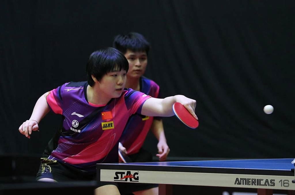 3-0击败中国香港组合 林诗栋蒯曼晋级WTT安曼站混双半决赛图1