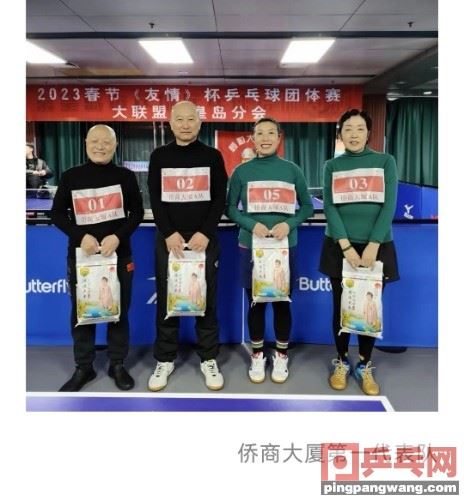 情人节前夕，黄建疆老师带队，在秦皇岛市乒协球馆夺魁！(图1