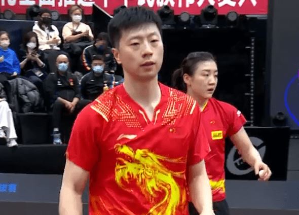 拒绝被爆冷！马龙、陈梦混双首次合作大逆转，刘国梁、刘图1