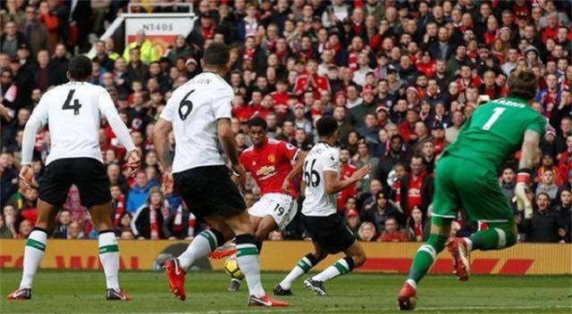 拉什福德梅开二度，穆里尼奥的强防守帮助曼联击败利物浦图1